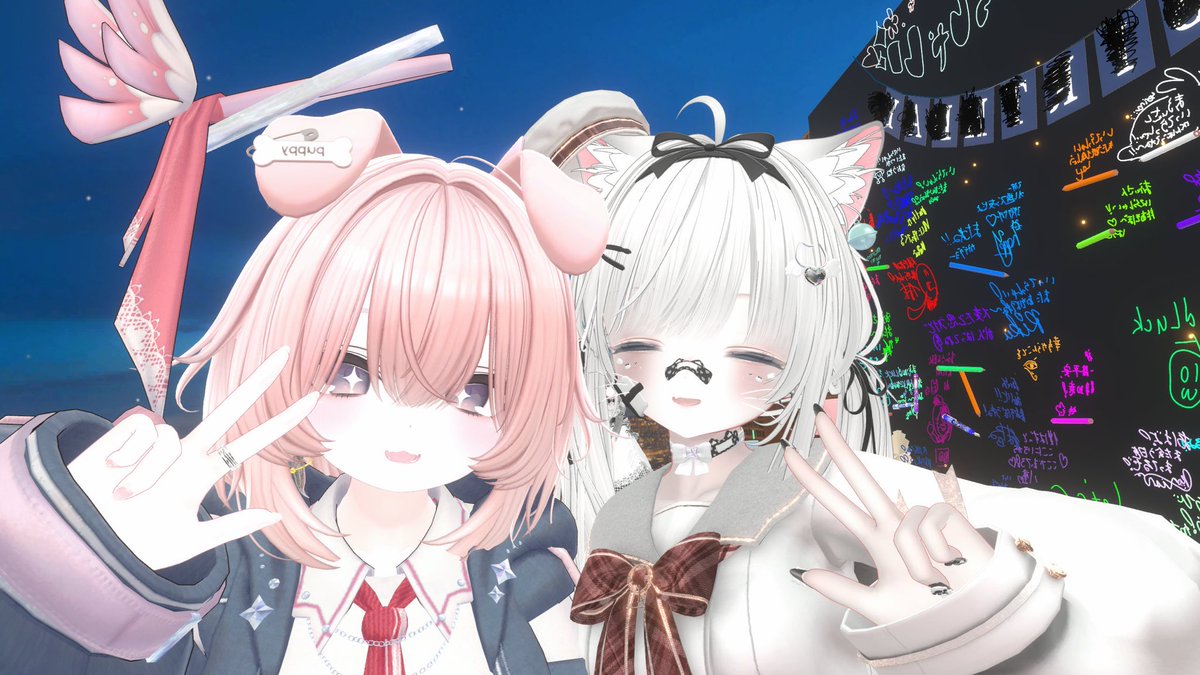 natchan_vrc's tweet photo. まふぃさん向こうでも頑張ってねん
体調には気をつけるんだぞ！ https://t.co/k6e6tVFCzU