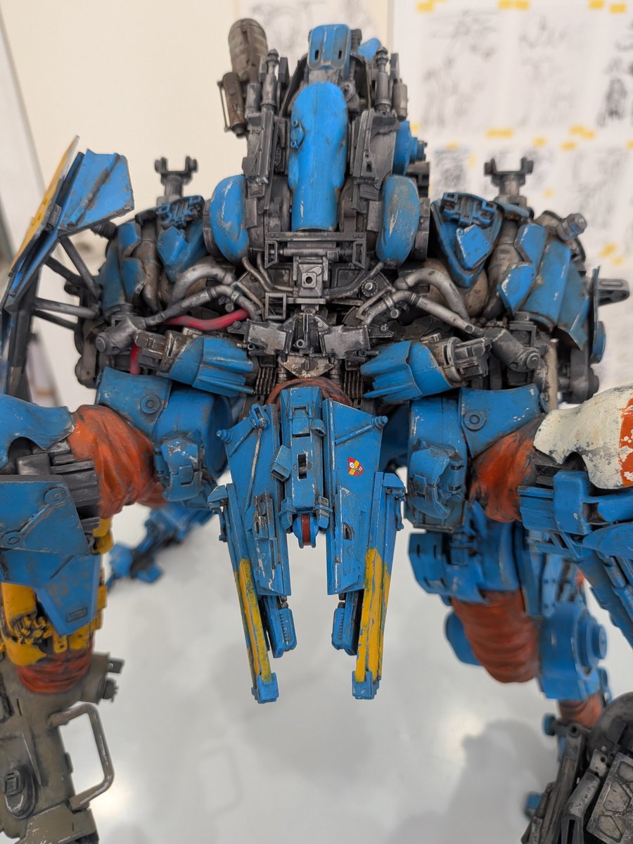 korin_c's tweet photo. 大森紀詩さんの展覧会、プラモデルを使うことでしか生まれないディテール造形に酔いしれました
 #MIXINGSCAPE https://t.co/SgTAf2gMjn