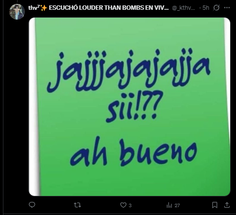 Manu_cisf's tweet photo. @tetegugukk @thvmyoui Las "niñas maduras" responden con stickers de WhatsApp jajajaja https://t.co/kyEfk6A8iJ