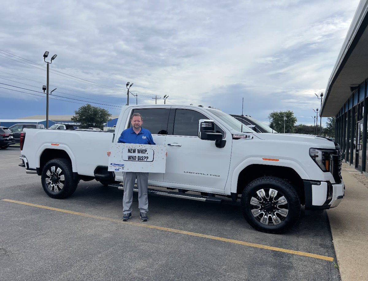 princeton_auto's tweet photo. Another loyal customer is hitting the road in a 2026 GMC Sierra 2500 Denali! π»π
Thank you for choosing Princeton Auto Group again. Matt M. was glad to help you find your new truck. Enjoy every mile!
#PrincetonAutoGroup #GMCSierra #CustomerSpotlight https://t.co/YP0PfUr3oK
