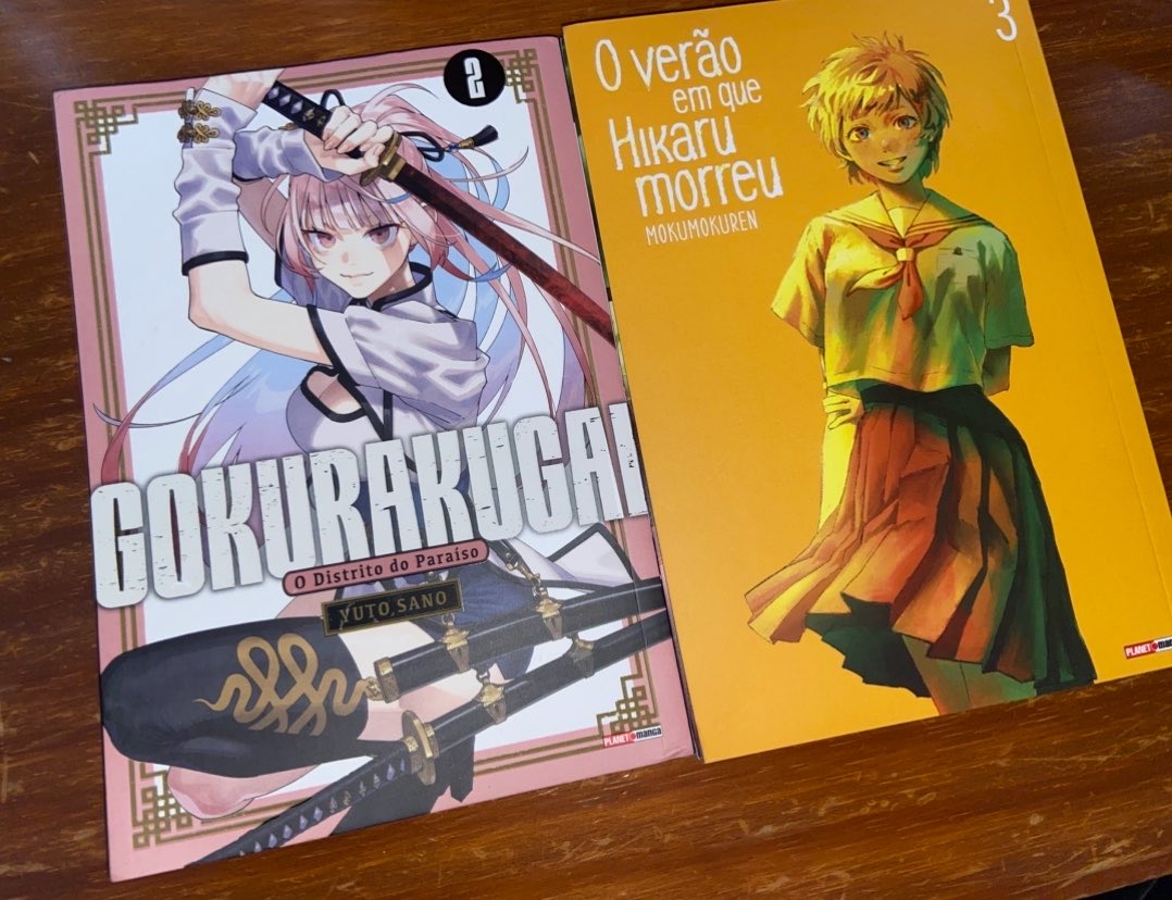kael_lon's tweet photo. Minhas duas novas aquisições.

Eu, a partir desse mês, vou separar um dinheiro pra todo mês comprar mangás pra mim. 

Isso me deixa feliz https://t.co/5ybeZTDNWg