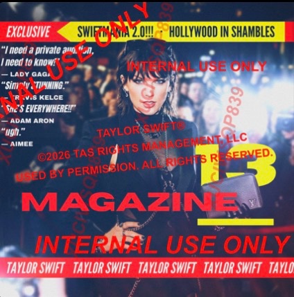 RandyBartlow's tweet photo. 13 MAGAZINE tloasg reissue full cover shot low quality (obviously)

Deluxe
The life of a showgirl
Patient zero leak
Taylor swift
Ts13 https://t.co/1LeNPC4VVq