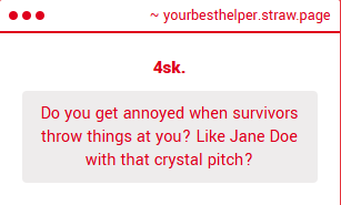 helperbotvee's tweet photo. 4ll. Th3 t1me. I h4te h3r [CRYSTAL] p1tch w1th my 3ntire b0dy. A cl0se cont3nder f0r my h4te is Ch4nce. Ju5t. [CHANCE]. https://t.co/lcOudBYJcT