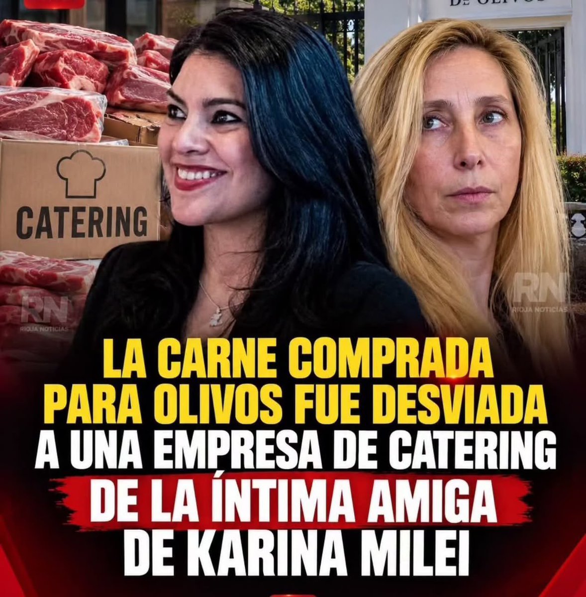 Naty_Zaracho's tweet photo. Parece que con nuestros impuestos pagamos toneladas de carne para la coimera hermana de Milei y sus amigas, pero los comedores populares hay que cerrarlos porque son un curro.
Pero metanse la auditoría en el culo chorros. https://t.co/8euuVEUQFC