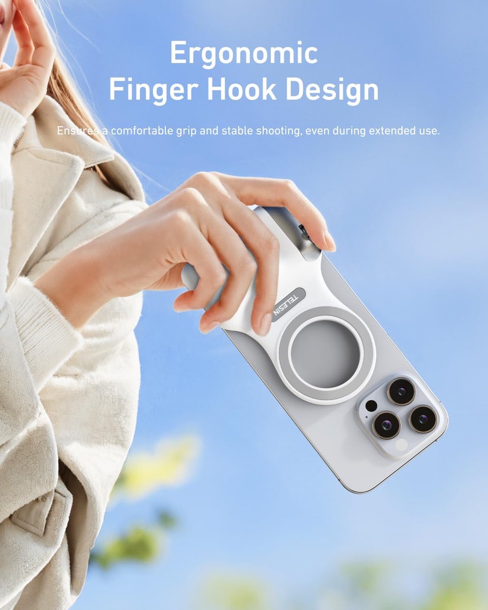 ElijahDealss's tweet photo. YOUR PHONE CAMERA JUST GOT AN UPGRADE? 👀📱

📸 Magnetic camera grip
💡 C03 selfie light
🧲 MagSafe compatible
🎥 Made for selfies + video
⭐ 4.1★ | 845 ratings
💰 $52.95

Interesting little creator kit.
🔗👆
#PhoneAccessories #ContentCreator #MobilePhotography #ElijahDeals https://t.co/k3cOEcLIfv