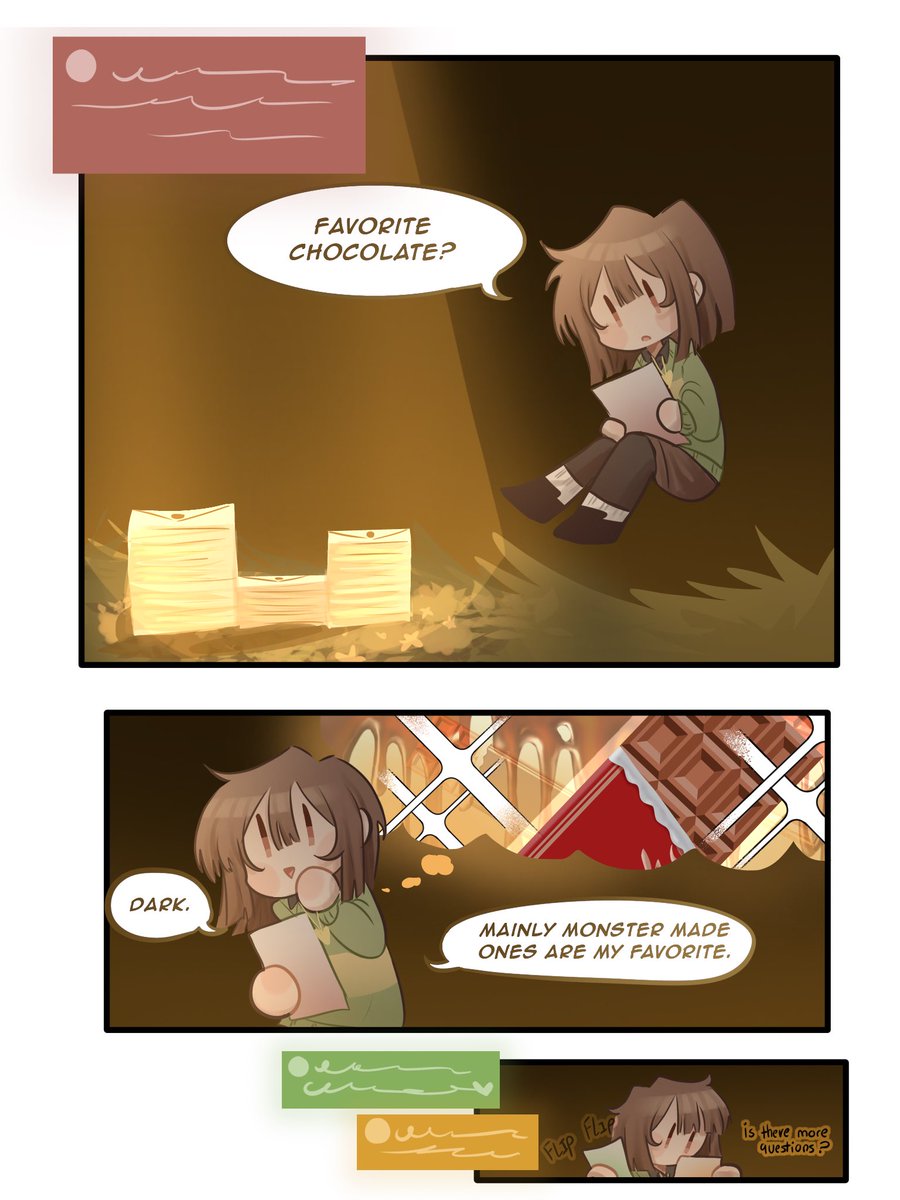 moonMPballz's tweet photo. Au Side comic based on  questions asked after chapter 1! Along with some implications. Implications and such 1/2
#utdr https://t.co/QnLUGWVcj0