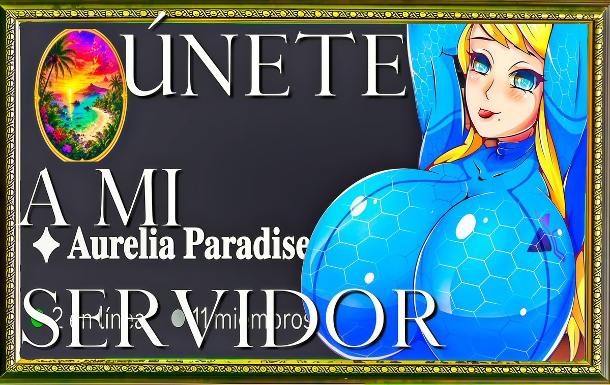 SamusAran3p's tweet photo. ⚡: por cierto mis lindos seguidores pequeño recordatorio que tengo un Discord que necesita gente que se una para tenerlo vivo, por favor gente activa se agradece, un beso para todos~

Enlace del server: https://t.co/P5LkpkHr1q

Enlace de mi Discord: https://t.co/zLbBEVaTkg https://t.co/PtjO8rLfq3