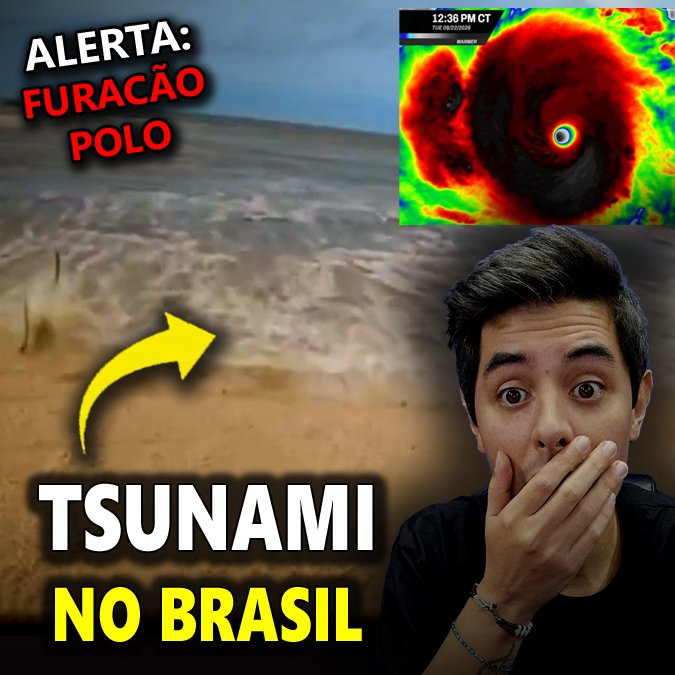 Gal_doMeteorito's tweet photo. 🚨Furacão Polo evolui de forma extrema em poucas horas!!! Vamos falar também do Tsunami Meteorológico no Brasil e do caso do OVNI no Irã! O vídeo acaba de sair: https://t.co/eTKmvCKUrI

#Furacão #Tsunami #SuperElNiño #analise https://t.co/rXfmRNfMV8