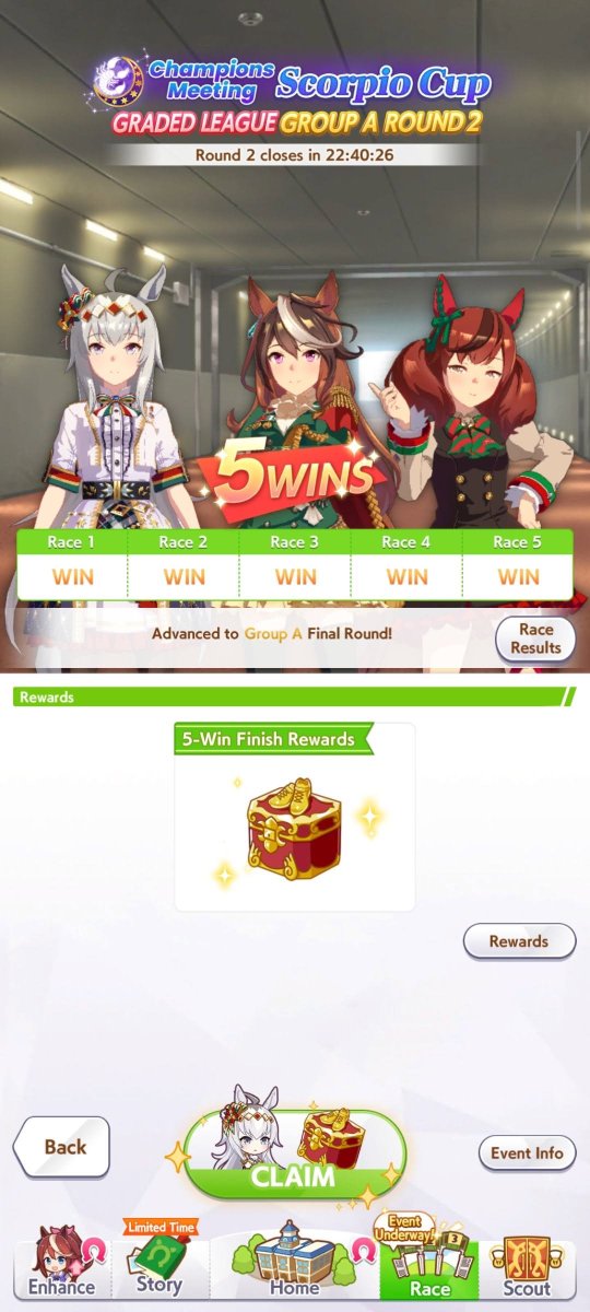 misot90's tweet photo. Day 2 of Round 2 is going pretty well.

Since people have adjusted their team comps and runner stats, I've seen that most people have tried to compensate against double Dominator lineups by adding more Power at the cost of less Stamina. https://t.co/y6A4MPtlG5