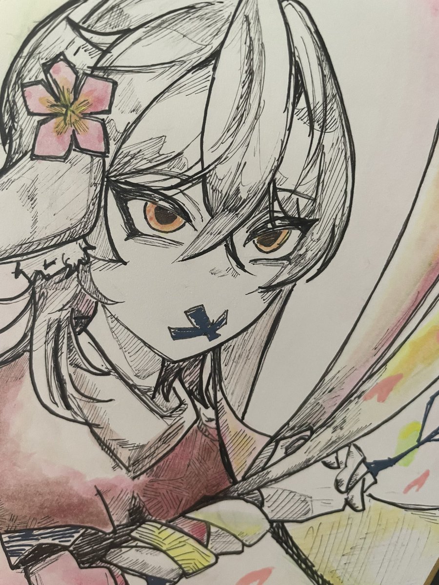 Sak0ra_k's tweet photo. 🦊×🌸

#illustration‌‌ https://t.co/ZaooXulT9d