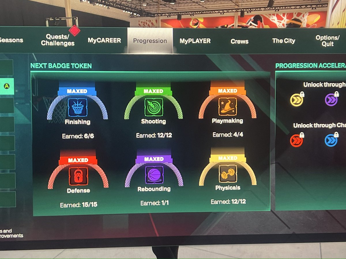 BuildGrinders2K's tweet photo. Max badges 💯
99 overall 💯
Shooting specialization Levels 1-10 💯
Completed in 4 days for @x1Peeski 

@KingCampTV https://t.co/RBjznyIHPM