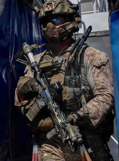 SpecOpsMagazine's tweet photo. Marine Corps Force Reconnaissance and Navy SARC, Special Amphibious Reconnaissance Corpsman, 2026. It's a pairing that reflects one of the tightest, least-known partnerships in the entire special operations community, a Navy medical specialty built specifically to embed inside a Marine unit rather than serve alongside it from a distance.