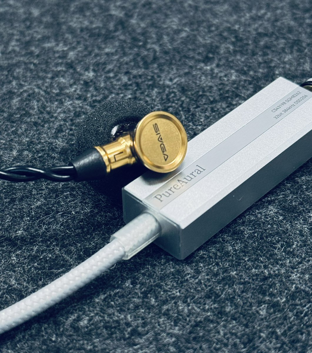 blacknoise007's tweet photo. NICEHCK PureAural is brilliant dac for IEM. 
@NICEHCK_KR 
@hckexin 
#NICEHCK
# PureAural https://t.co/tl5DayWmxS