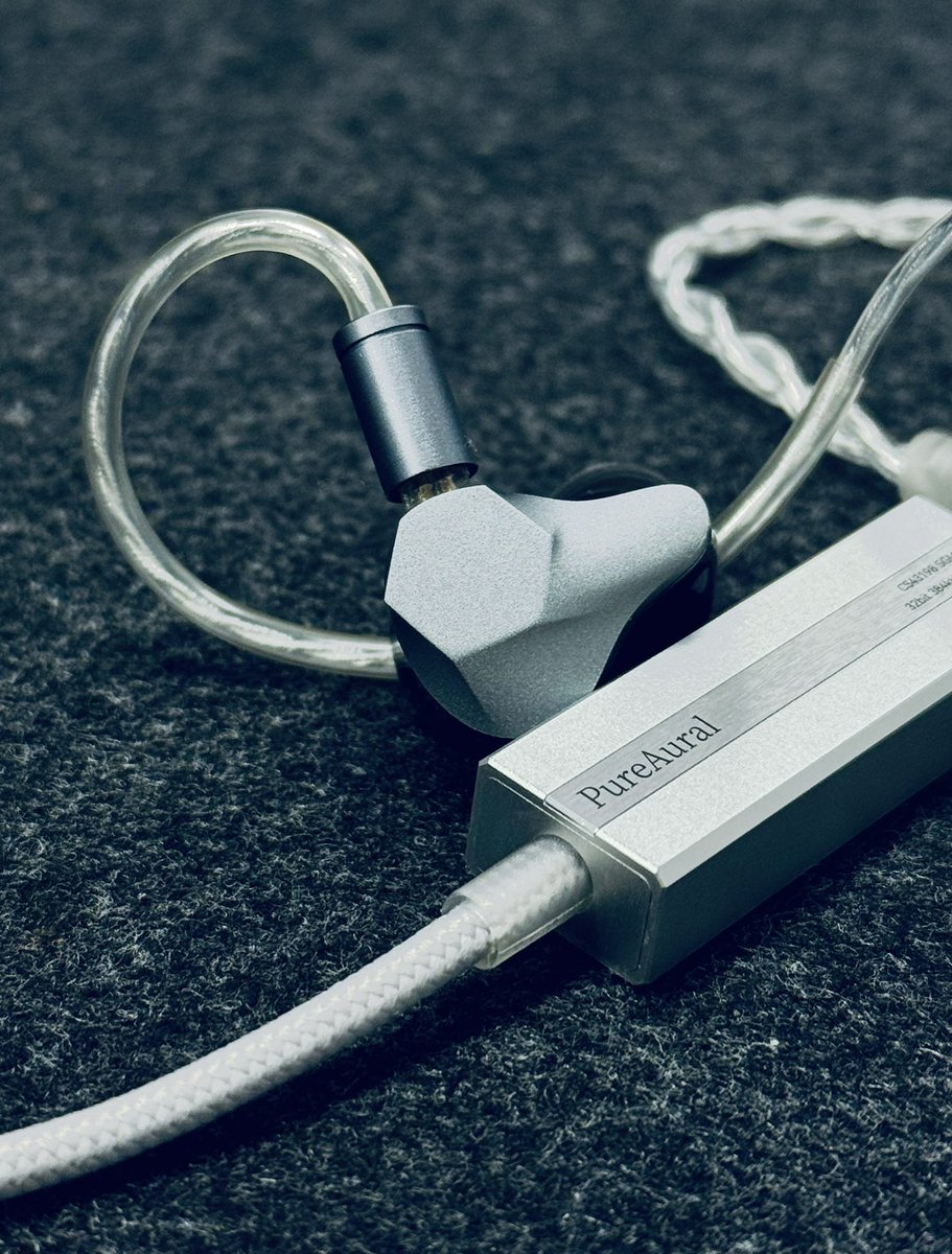 blacknoise007's tweet photo. NICEHCK PureAural is brilliant dac for IEM. 
@NICEHCK_KR 
@hckexin 
#NICEHCK
# PureAural https://t.co/tl5DayWmxS
