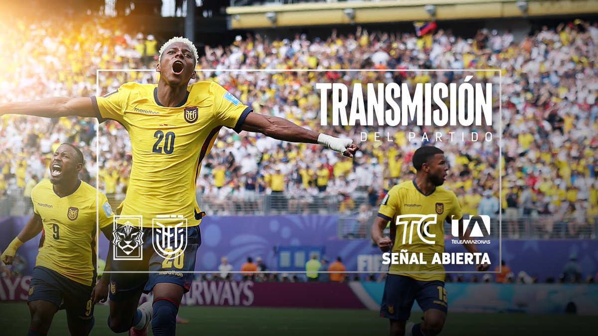 LaTri's tweet photo. ¡La Tri en señal abierta! 

El equipo de todos 🇪🇨

Más información: https://t.co/PbDjMCBOm0 https://t.co/wYAFLbBrWo