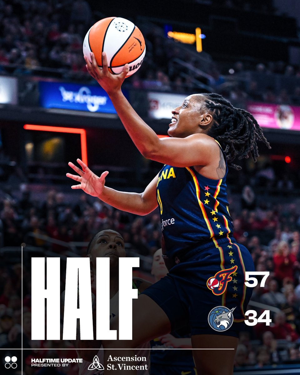 IndianaFever's tweet photo. at the half. https://t.co/fBWeeHwxhd