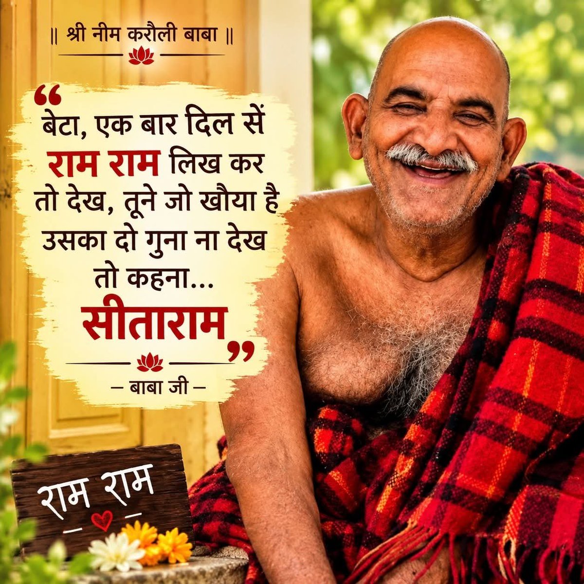 INareshVijay's tweet photo. #NeemKaroliBaba #Maharajji #KainchiDham #HanumanJi #BabaNeemKaroli #LoveServeRemember #SubEk #BhaktiYoga #MiracleOfLove #RamDass #SpiritualAwakening  #DivineLove #Spirituality #Peace #GrowthMindset #Wisdom #AncientWisdom #InnerPeace #SteveJobs #Manifestation #Mindfulness #MaharajjiStatus #KainchiDhamDiaries #NeemKaroliBabaQuotes #HanumanChalisa #FaithOverFear #kainchidham #kainchidhamashram #neemkarolibaba #neemkarolimaharajji #neemkaroli