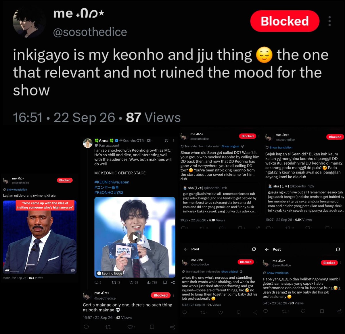 PROTECTESH's tweet photo. 🚨 MASS REPORT❗️

This acc repeatedly hate toward Seonghyeon and starts fanwars. Please report so it can be taken down.

@/sosothedice
🔗 https://t.co/fIIGP7AdNU

📌 Report under:
- Hate → Hateful references
- Spam

📌 DO NOT ENGAGE ❌

#PROTECTSEONGHYEON https://t.co/QpUv81sQR6