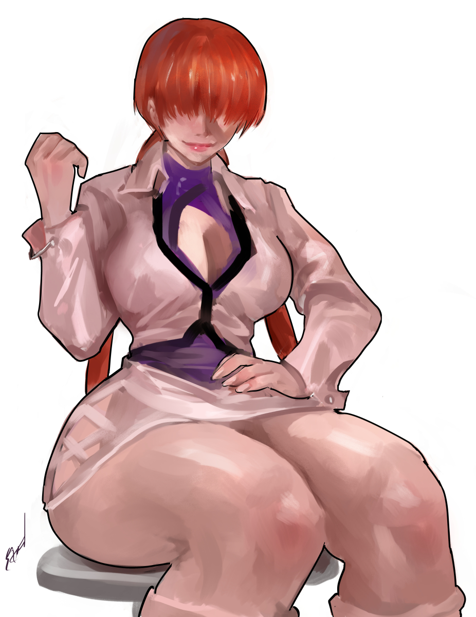 Stanbl7's tweet photo. Shermie KOF https://t.co/JgsiMoOAAE