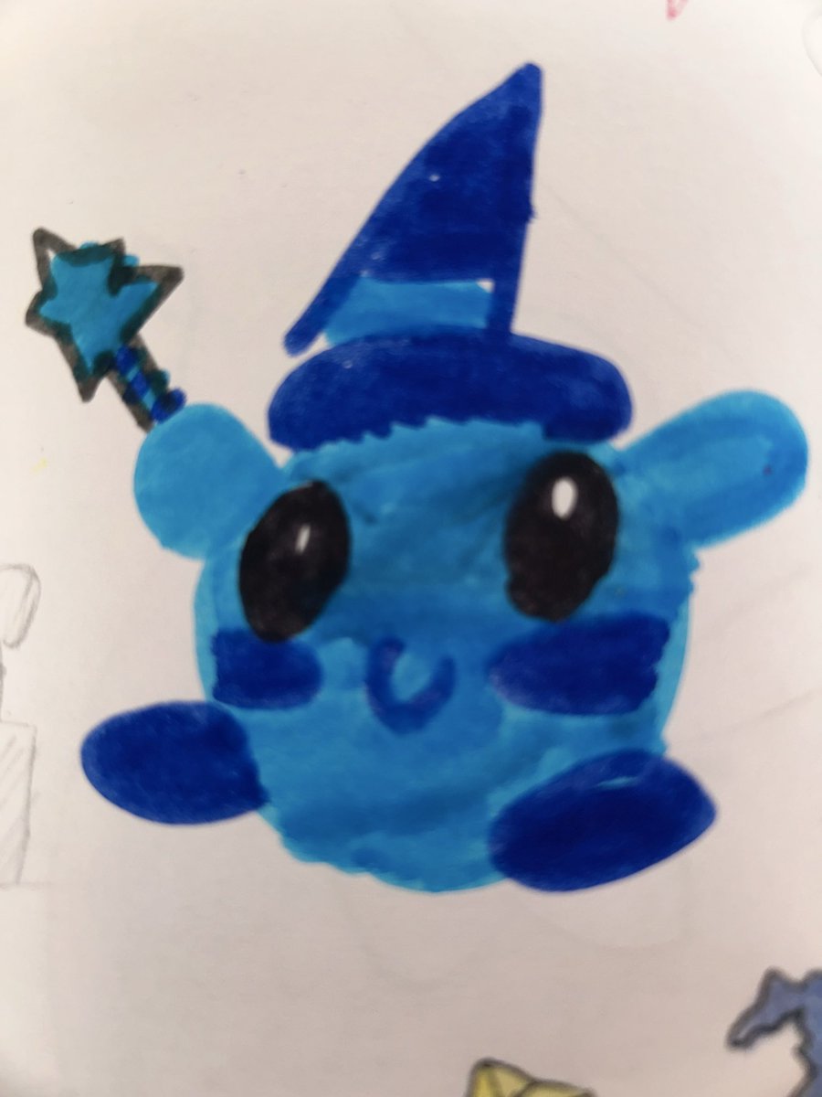 sdatipon's tweet photo. 幼稚園年中からの9年間の成長！　
#星のカービィ　#アナログカービィ https://t.co/xRrGbN8J1F