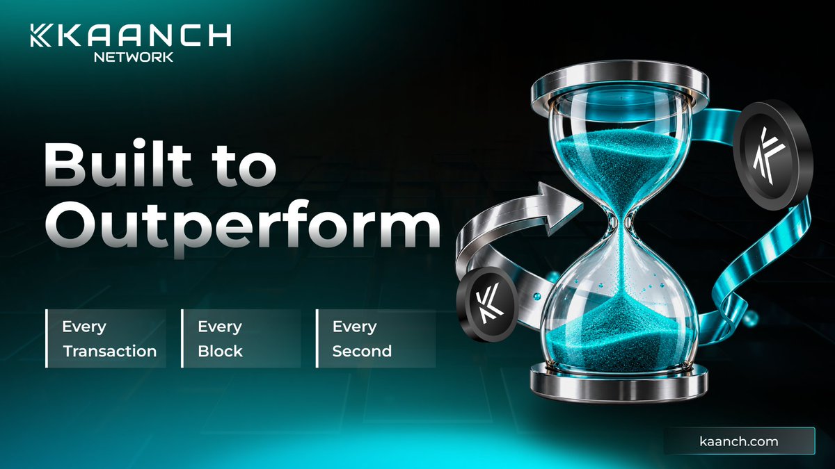 KaanchNetwork's tweet photo. Built for speed. Engineered for scale.
Every transaction. Every block. Every second.
Kaanch Network is building infrastructure designed to keep performance moving forward.
https://t.co/qBZGiTCDN3
#KaanchNetwork #Blockchain #Web3 #Infrastructure https://t.co/CxR7pAj9sq