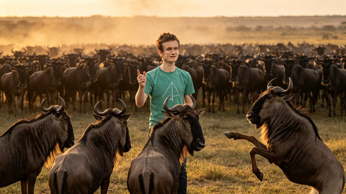 wildebeest001's tweet photo. If you’ve learned the story of Ethereum, you’re bound to fall deeply in love with it—and the same goes for $Wildebeest. https://t.co/Hf8Z7RbBOq