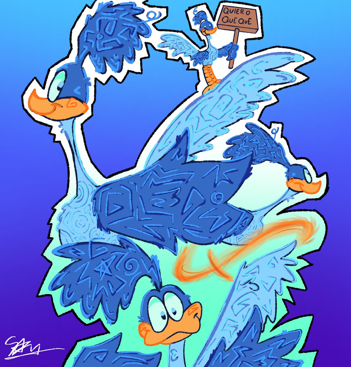 TheFeather3dGuy's tweet photo. meep meep! = quiero queque! #Roadrunner #coyotevsacme #correcamino #looneytunesㅤㅤㅤ https://t.co/qsETGIANYv