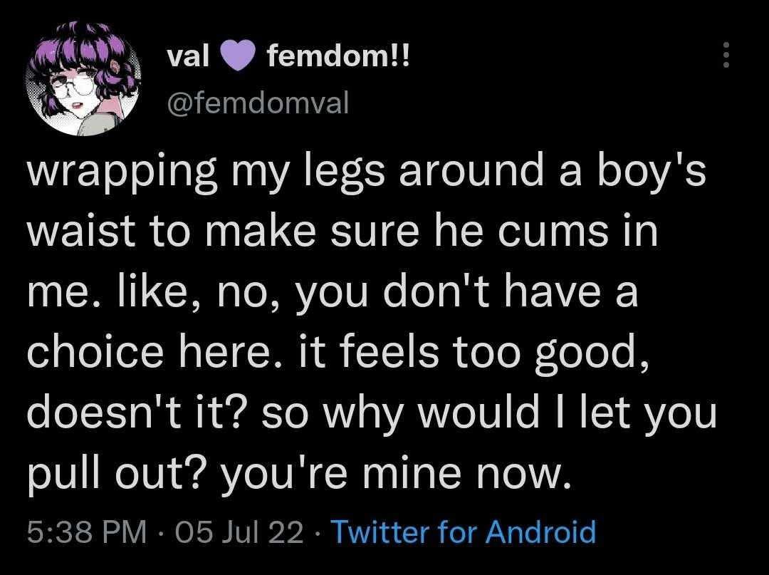 DeadboltBean's tweet photo. Tags. ^^
#LewdRP โข #SmutRP โข #EroticRP
#SexRP โข #FemdomRP โข #VanillaRP
#MonsterGirlRP โข #MonsterRP โข #BreedingRP
#OwRP โข #LolRP โข #MarvelRivalsRP
#FantasyRP โข #NsfwRP โข #FluffRP https://t.co/r4rRR5CGZo