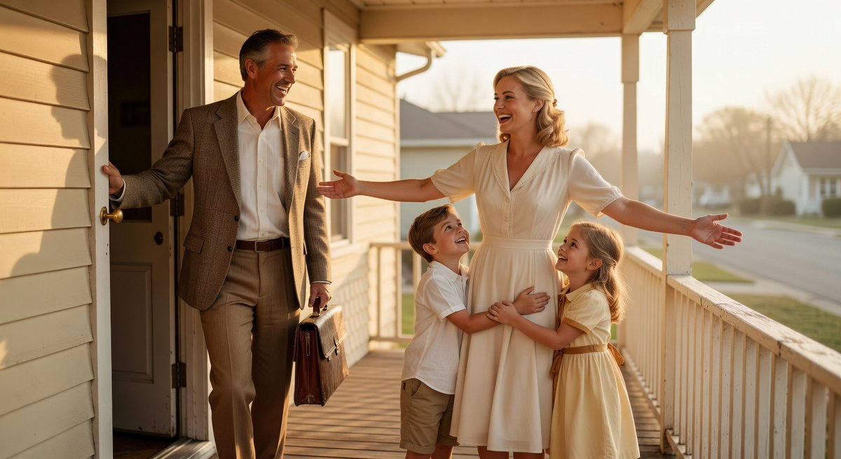 WhiteBabyFac's tweet photo. When a man provides for his family and his wife stays home everyone thrives.

The children get a mother who is present, patient, and not burned out from a 9-hour workday. The wife gets to pour her energy into her home, her kids, and her marriage instead of splitting herself between a boss and a family. And the husband has a purpose that drives him to work harder than he ever would for himself alone.

This arrangement isn't oppression. It's the design that worked for centuries before feminism convinced women they were oppressed. A man who comes home to a wife who appreciates his sacrifice will do anything for his family.

But sure, let's keep pretending that two exhausted parents microwaving dinner at 8pm is "progress."