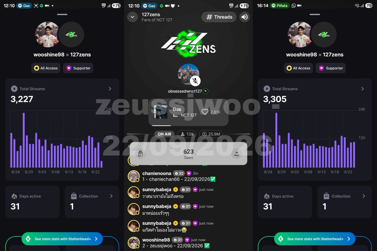 zeussjwoo's tweet photo. @127streamINA @NCTsmtown_127 @127StreamINA_ Day 30 | 22/09/2026 ✅️

#FireSquad2 #NCT127_BLINGY�� 
@NCTSmtown_127 @127streamINA https://t.co/roINKMXvPs