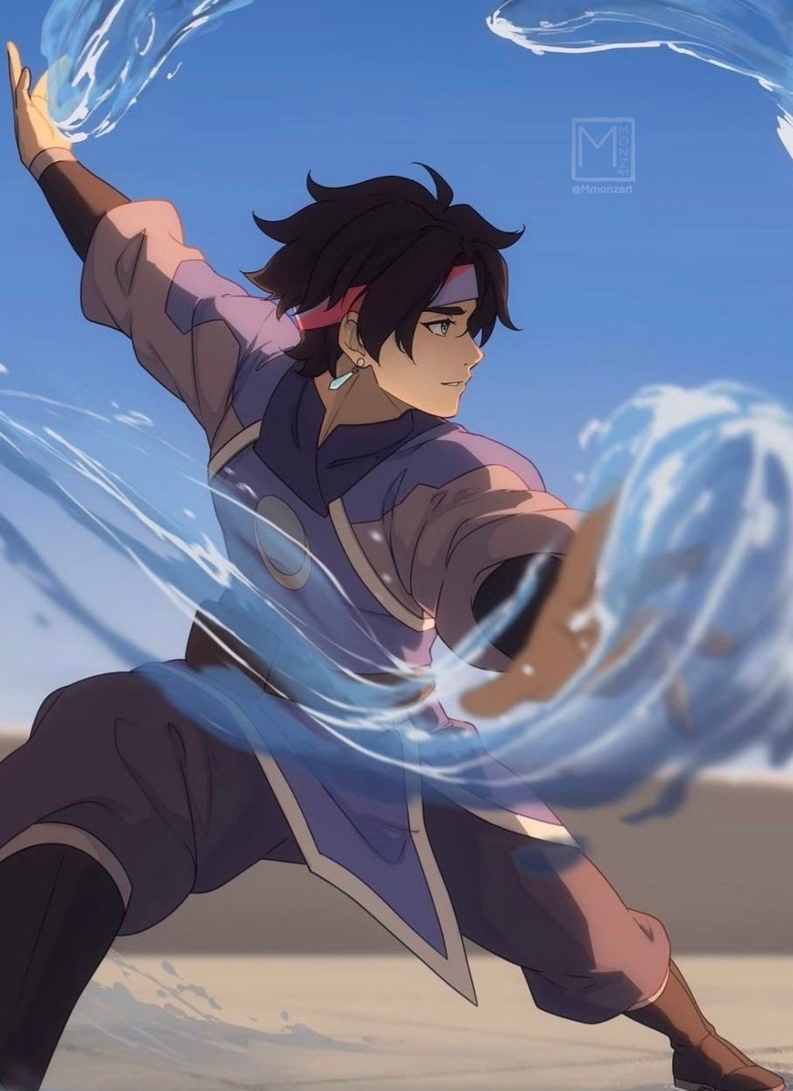 CartoonsOTMoon's tweet photo. El maestro agua del nuevo Team Avatar en 'AVATAR: SEVEN HAVENS' ha sido revelado:

Daemin. https://t.co/sv8wVePXdT