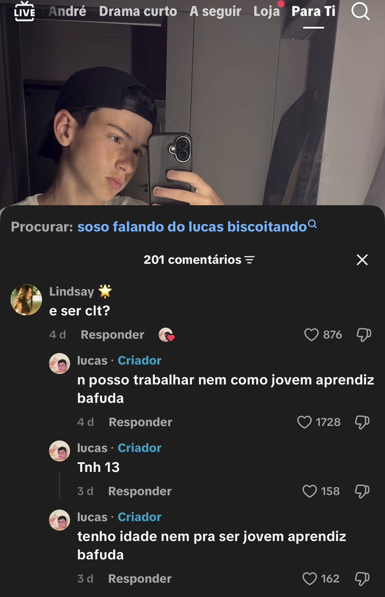 baseadoazul's tweet photo. o irmão da soso careca revoltado pq falaram de clt pra ele KKKKKKKKKK https://t.co/fkkTCDGClv