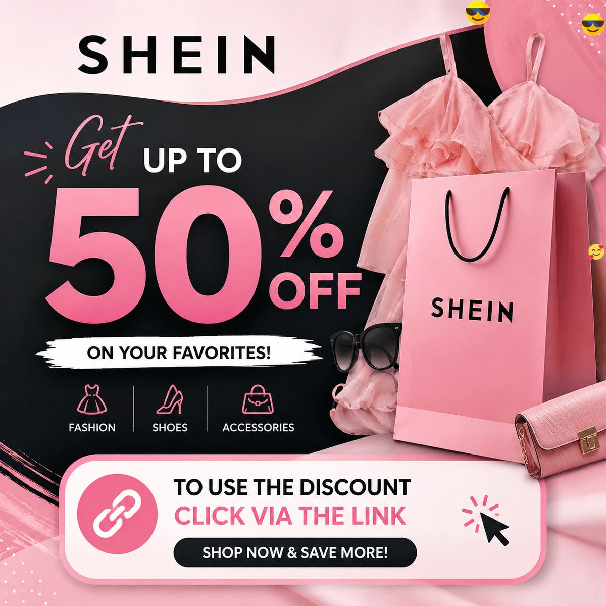 laurafurman's tweet photo. Quem ama moda também gosta de encontrar boas oportunidades. Confira o Shein código de desconto antes da sua próxima compra.
https://t.co/rZduEef1aL https://t.co/d8kPqQCGG4
