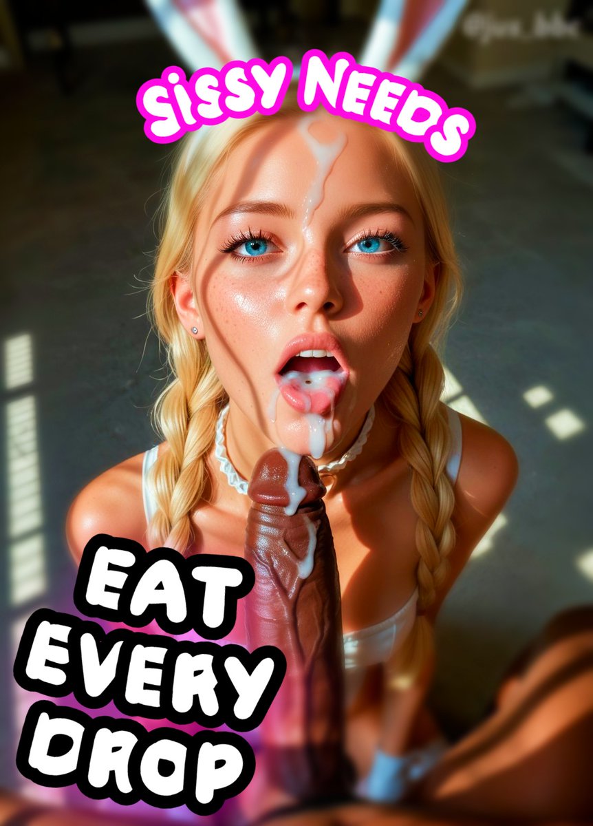 SissyNeeds_'s tweet photo. you need cum inside you princess ;p - #sissification #CEI #sissyhypno https://t.co/yTs4FPLtE9