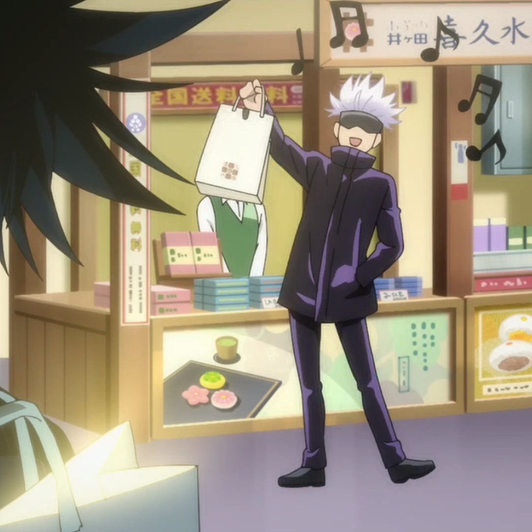 starlessatoru's tweet photo. gojo looking smol https://t.co/LneZ0sRMnI