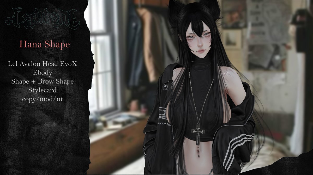 forsakenlament's tweet photo. Hana shape for lelutka avalon - ebody
Shape / brow shape / stylecard
cheaper iw
link to mp in bio https://t.co/i0sMzs9gDS