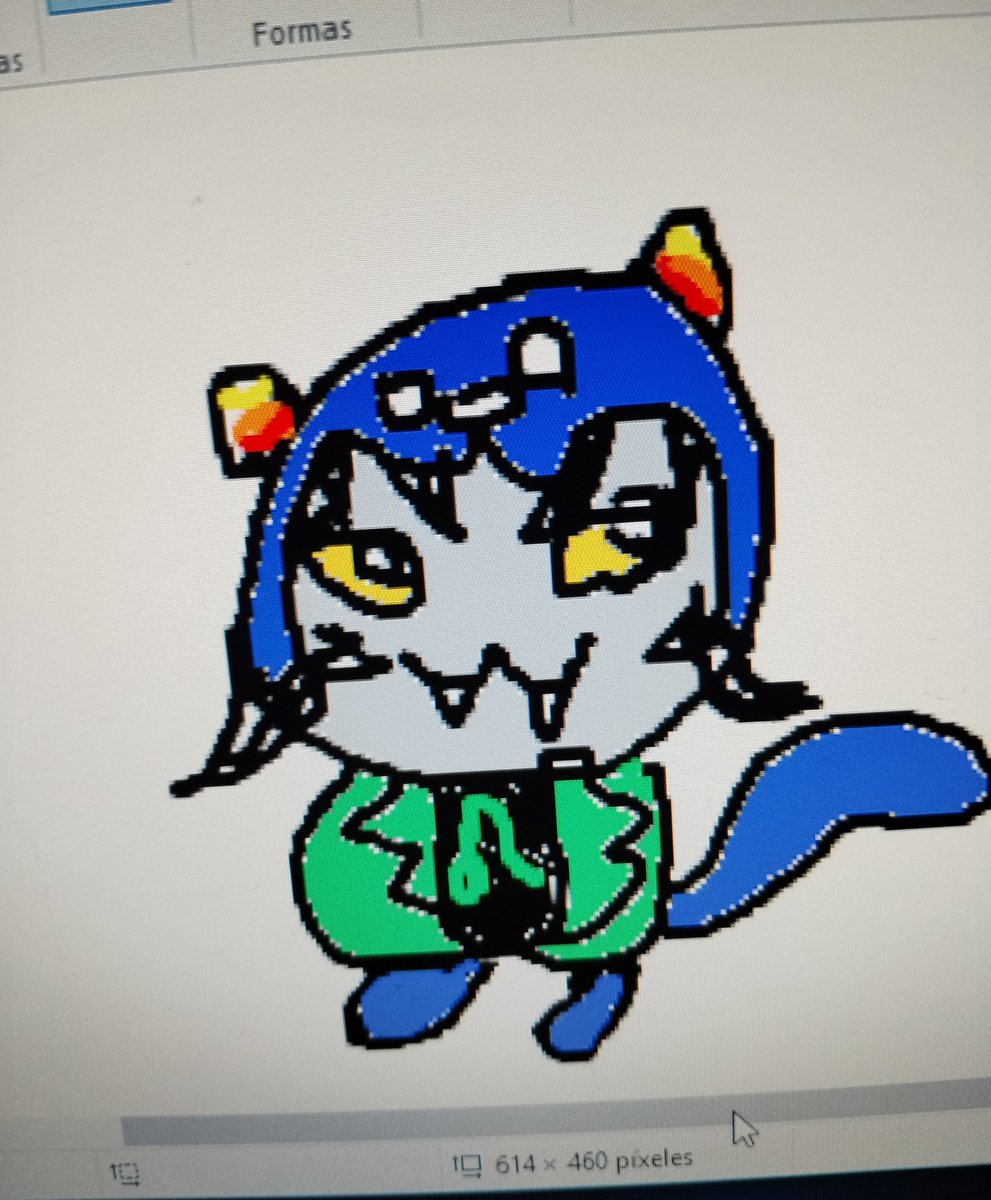 ProtomanLarp67's tweet photo. this mspaint thing is kinda like an adventure https://t.co/8sekZfpXqS