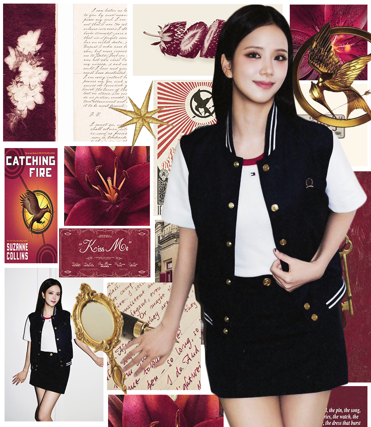moonperls's tweet photo. (𐙚); Bitácora: The Hunger Games: Catching Fire. (🔥); After emerging victorious from the Hunger Games, Katniss Everdeen and Peeta Mellark embark on the Victory Tour. 🌟,  #TheLibraryOfUs https://t.co/debhPS8TiJ