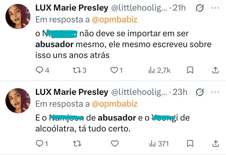 jufloweers's tweet photo. amores, poderiam me ajudar a denunciar essa conta aqui, por favor? ela está fazendo acusações FALSAS e realmente SÉRIAS sobre dois membros, então tô usando minha conta pra ajudar  

🔗 https://t.co/I9quJ2pQq6 
— (anti 🐨🐱) https://t.co/ZKVn0VQpat