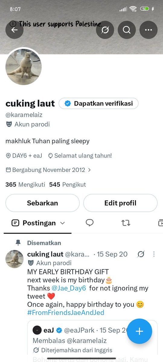 karamelaiz's tweet photo. 29 taun bziiirrr wkwkwk habede yhhh aq 😹
Btw mana balonnya kok gaada https://t.co/vUBXXIh3lX