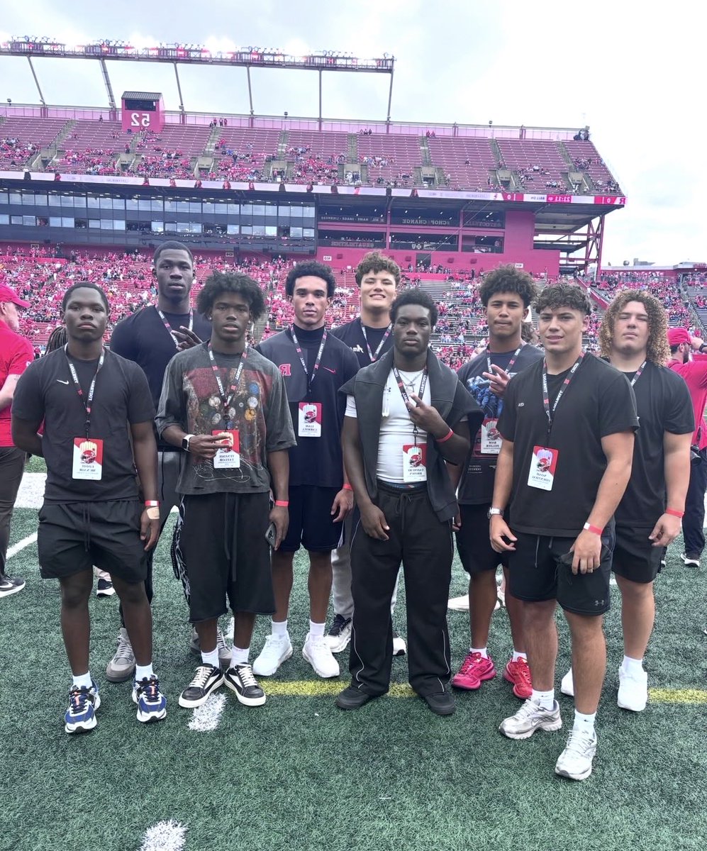 NoahOdenthal17's tweet photo. Blessed to be able to visit Rutgers. Thank you @RUCoachFraser @CoachEAllen21 for your time. Looking forward to the future. #CHOP🪓 
@RutgersOn3 @RutgersFBTalk @RutgersOnBTN 
🎯@specialteamsu
⛓️‍💥@BCollierPPI @PPIRecruits 
✅@connectedathUSA @GP_Recruiting https://t.co/wJWO9h5cEl