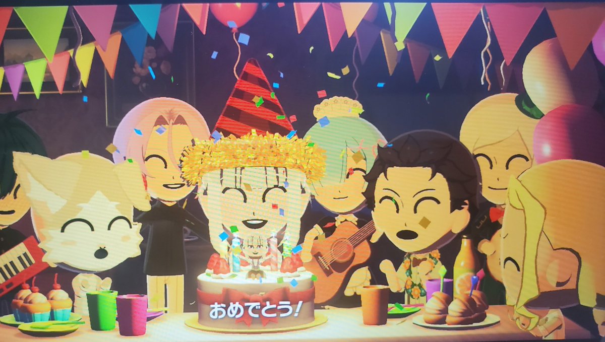 matsude31's tweet photo. トモコレのみんなでお祝い🎉
 #エミリア誕生祭2026 
 #エミリア生誕祭2026 https://t.co/GvYZV6KCoX