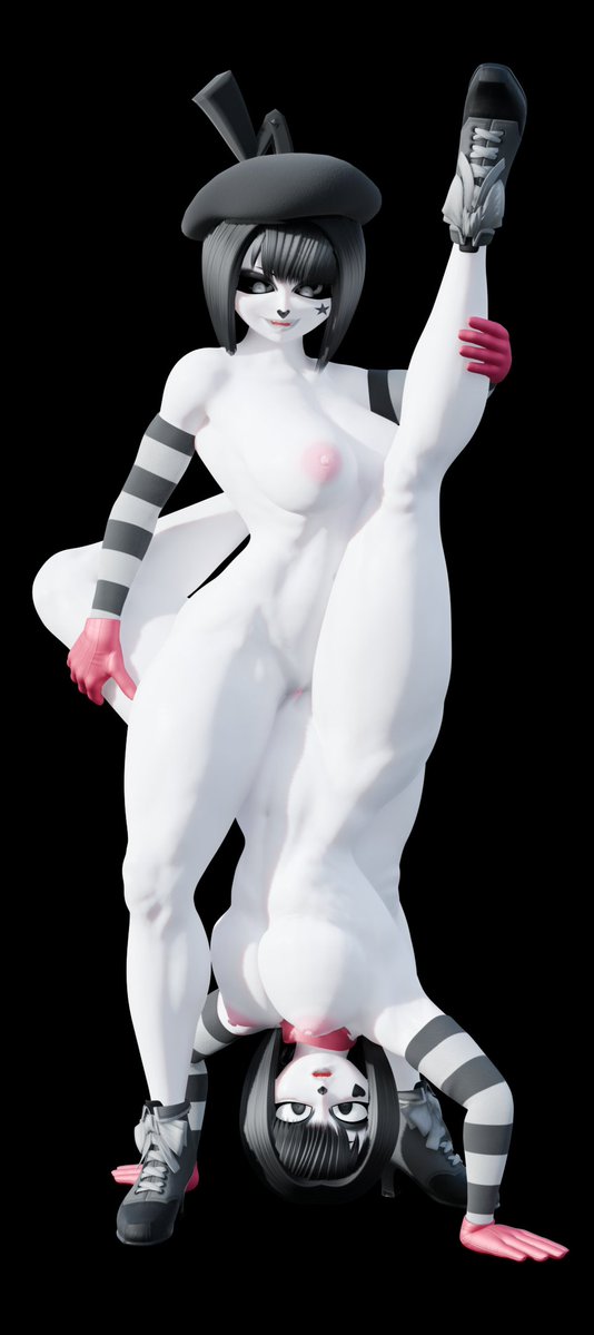Lewd3DArtist's tweet photo. Mime time!~

I really love how these two came out and so happy i'm able to make much better renders then i used to~

Models by: @BySamzan https://t.co/HckpQBsaVb