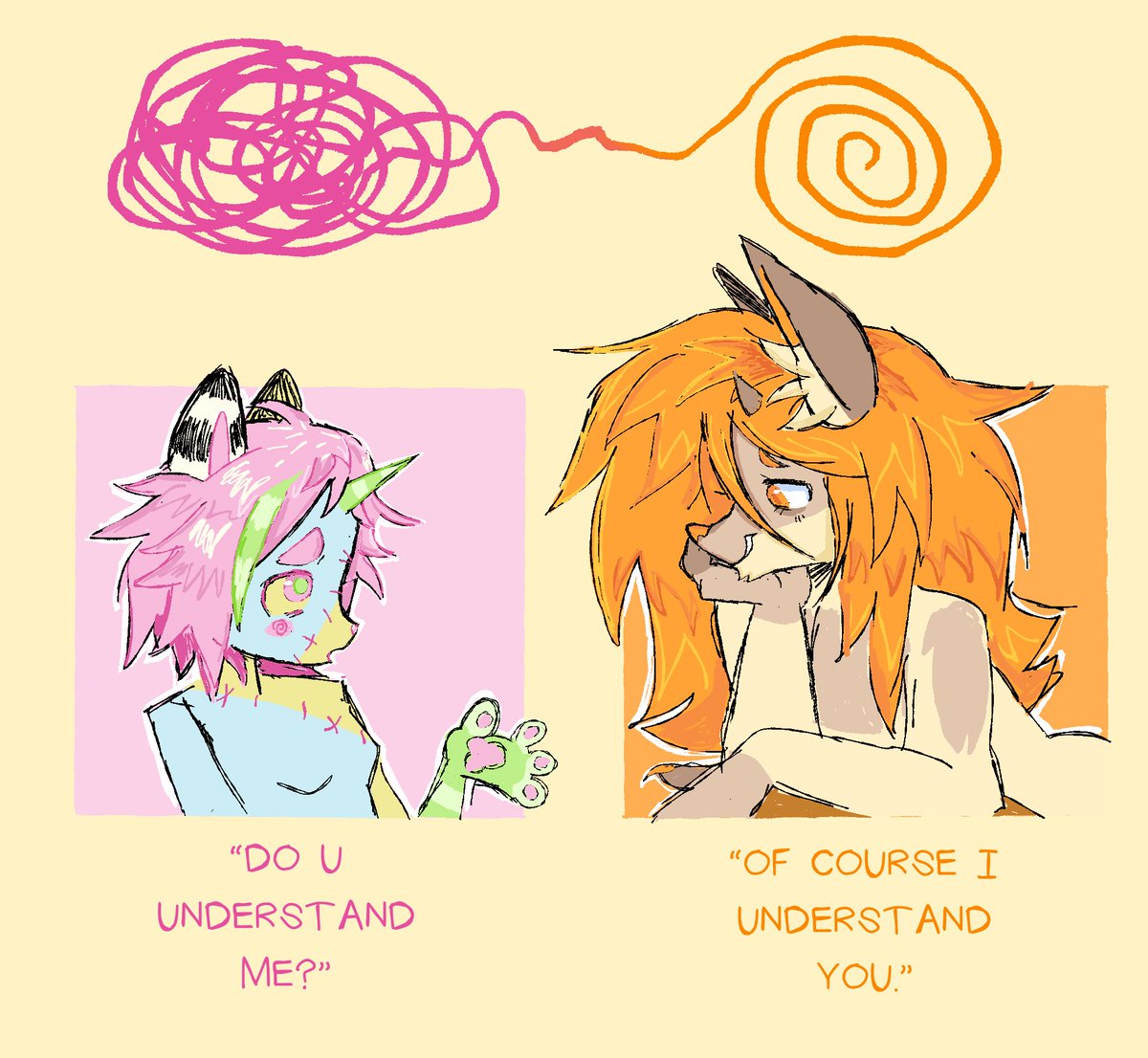 declawedangel's tweet photo. They’re so cutielicious @Lotus0nline 
#oc #fursona https://t.co/osyqRFiVjO