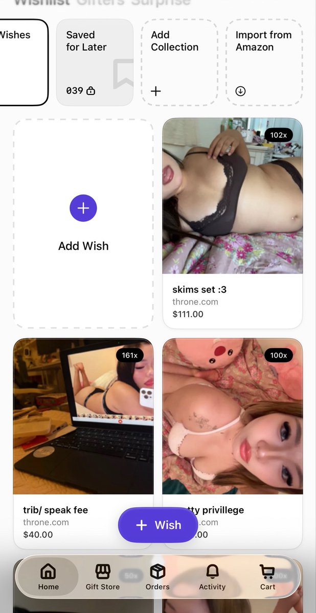 koreangoddess00's tweet photo. new throne gift update on my profile, get to work fin dummies i love me sum new skims https://t.co/WfoIGhcQNz