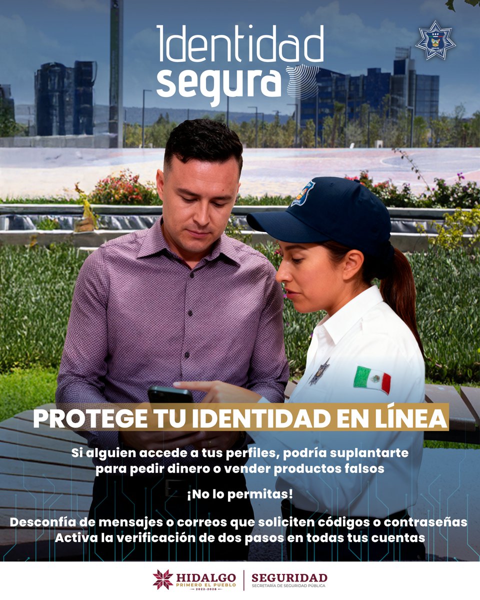 federicolamont_'s tweet photo. Si te piden códigos por mensaje, datos bancarios o contraseñas, detente. Ninguna institución solicita esa información por ese medio. 🎣⚠️
Verifica antes de responder.
#RoboDeIdentidad
#PrimeroElPueblo https://t.co/HOYFJ8ijn8