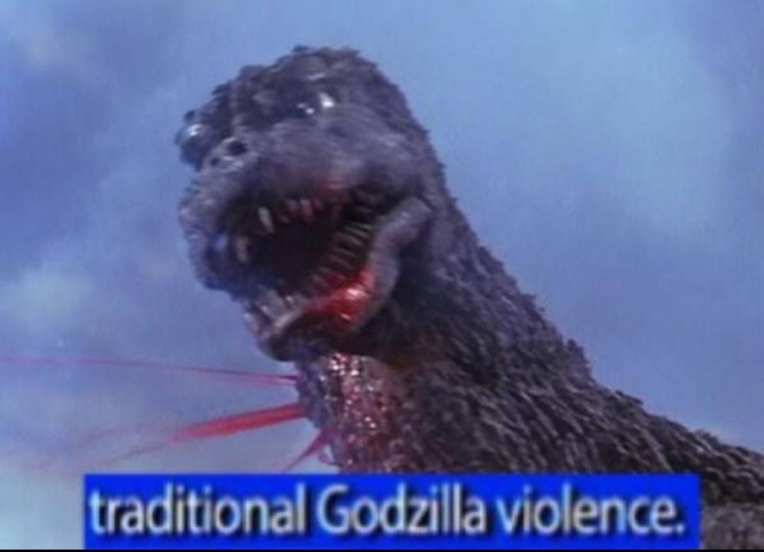 MSquire1's tweet photo. Let's hope this happens to Godzilla again in this movie https://t.co/A1PLuliZkz