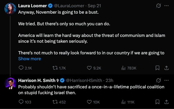 HarrisonHSmith's tweet photo. I'm on a ratio streak with these fools. https://t.co/6GjnjtJUkB