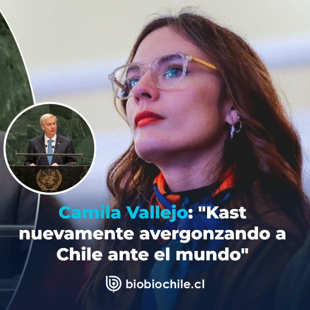 MdLimache's tweet photo. De nuevo la Queen @camila_vallejo dejándole en claro al sr que es, una vergüenza para Chile.. https://t.co/OvtzVQCEQB