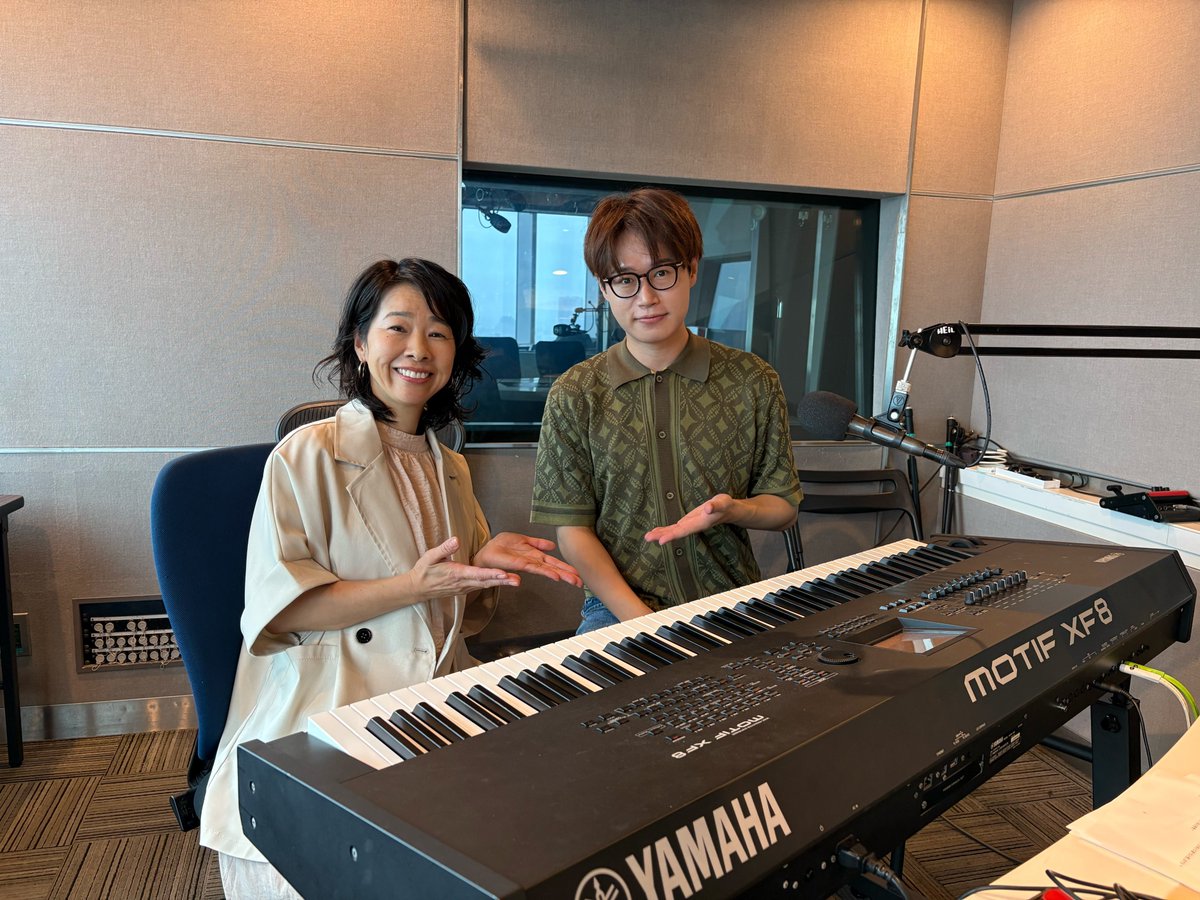 jwave_2019's tweet photo. #秀島史香 ナビゲート
J-WAVE HOLIDAY SPECIAL 
SAISON presents HELLO, CLASSIC！
•*¨*•.¸¸♬•*

「クラシックは、もっと身近に」

お迎えした最初のゲストは 
ピアニストの #石井琢磨 さんでした
@Takuma__Ishii

お聴き逃した方はradikoから📻
https://t.co/w5rMnalqp1

#jwave https://t.co/KQjDng3td0